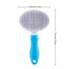 Cat Grooming Brush; Self Cleaning Slicker Brushes for Dogs Cats Pet Grooming Brush Tool Gently Removes Loose Undercoat; pet grooming