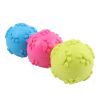 3pcs Pet dog toy footprint toy ball 6cm sounding toy ball TPR rubber