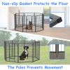 Heavy Duty Dog Pens Outdoor Dog Fence Dog Playpen for Large Dogs