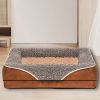 Removable And Washable Pet Dog Sofa And Dog Bed, Dog Nest,  Pet Bed Sofa, Comfortable And Soft, Cat Sofa Bed With Raised Edges To Protect The Neck